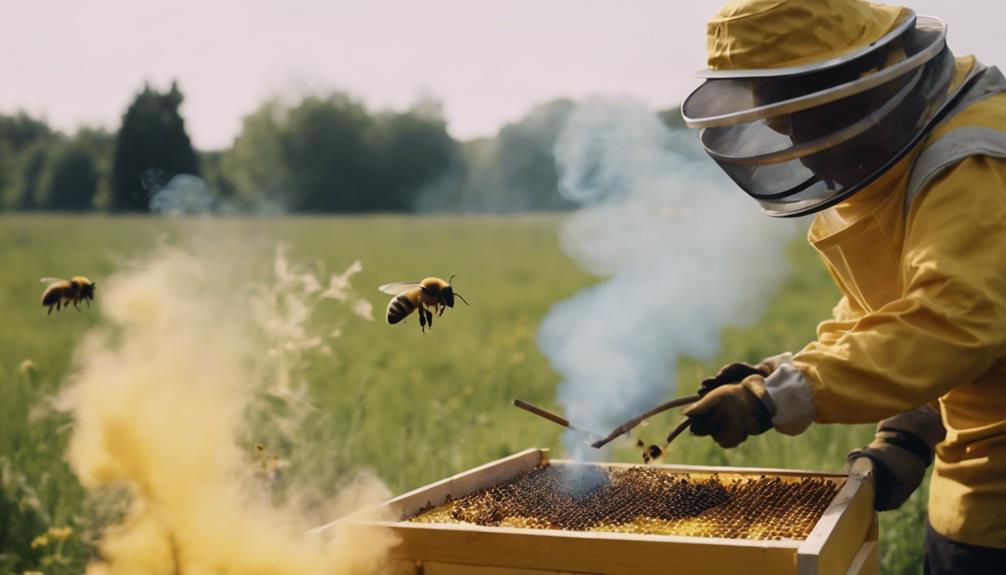 Does Fire Smoke Get Rid of Bees?