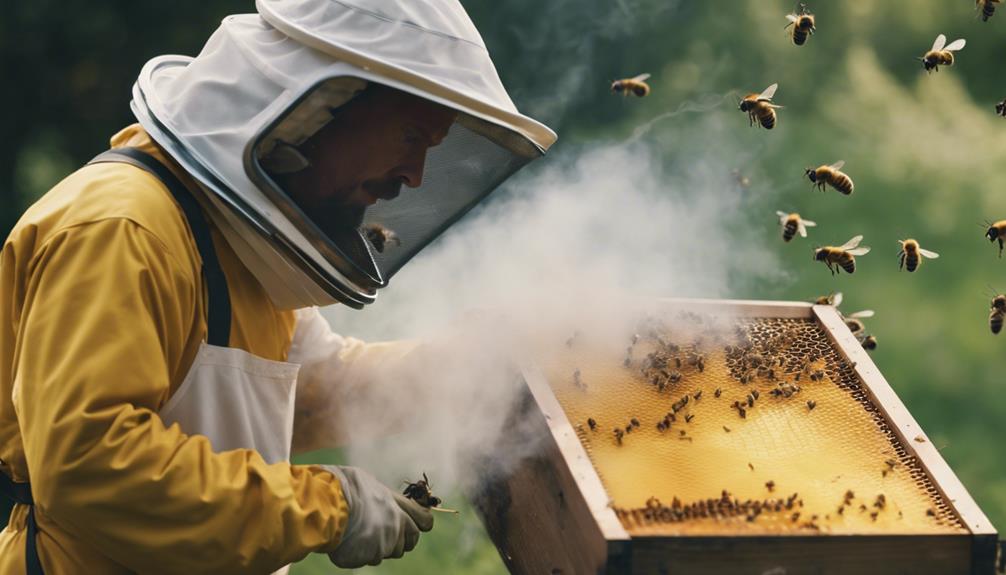 Does Smoke Stress Bees?