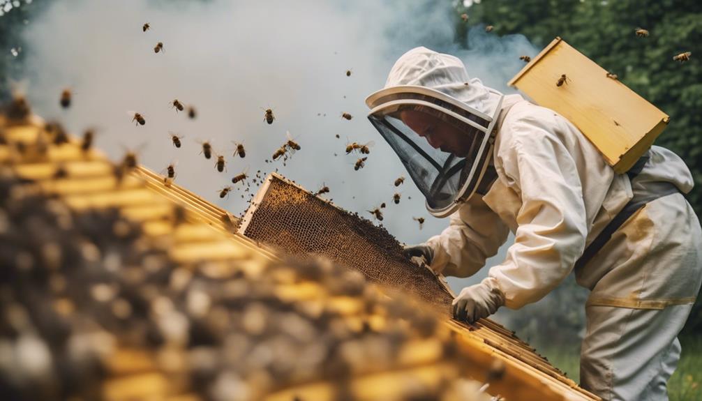 Does Smoke Stress Bees?