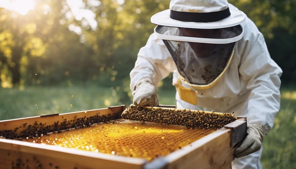 How Do You Harvest Honey Without a Smoker?