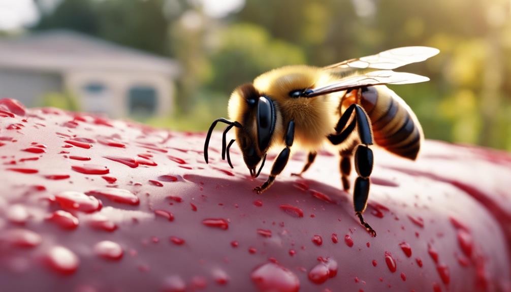 What Happens When a Worker Bee Stings You?