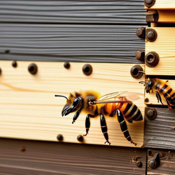 How do you maintain a healthy bee colony?