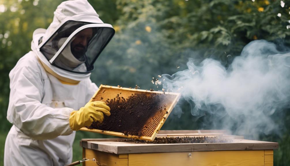 How Do Smokers Protect a Beekeeper?