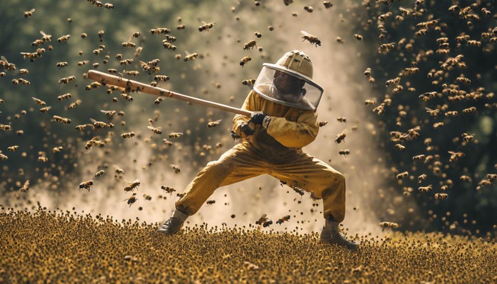 What Not to Do With a Swarm of Bees?